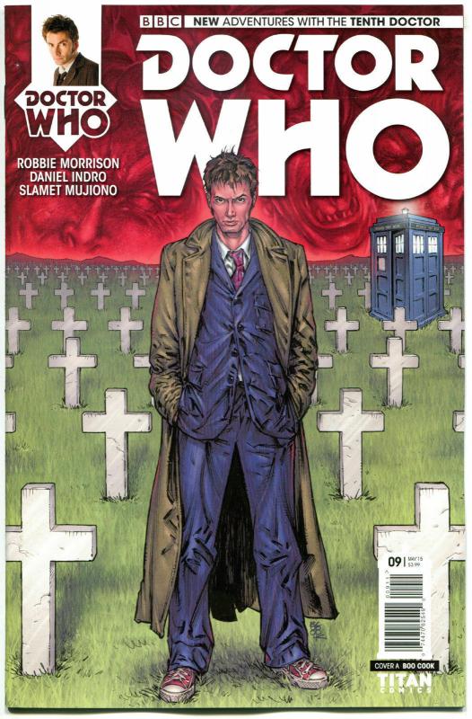 DOCTOR WHO #9 A, NM, 10th, Tardis, 2014, Titan, 1st, more DW in store, Sci-fi