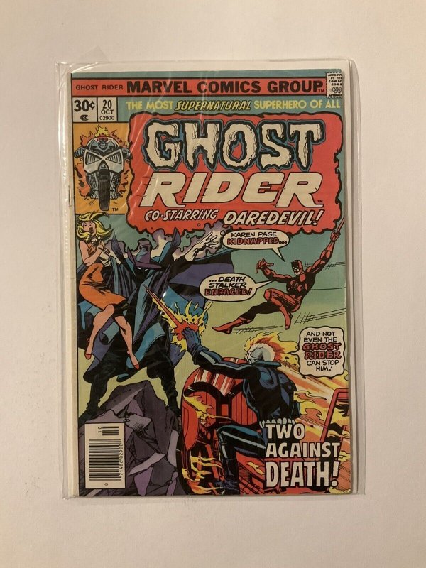 Ghost Rider 20 Fine Fn 6.0 Marvel