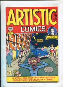 Artistic Comics #1 - 1st Print 75cent Cover / R. Crumb Art + Stories 7.0 (1973)