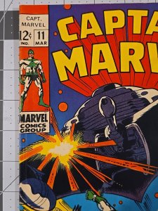 Captain Marvel #11 ?-Captain Marvel Gets New Powers (Marvel Comics—March-1969)