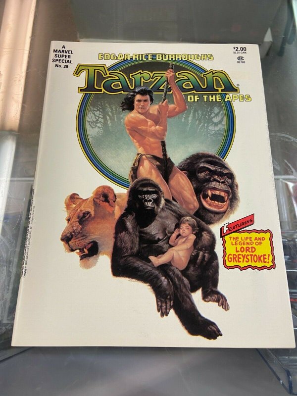 Marvel Super Special 29 Tarzan of the Apes VF-