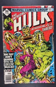 The Incredible Hulk #213 (1977)