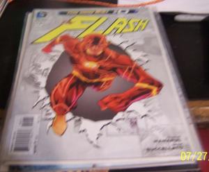FLASH COMIC # 0 dc NEW 52 - PRE REBIRTH BARRY ALLEN HOT RARE  TV SHOW