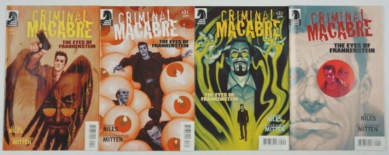 Criminal Macabre: the Eyes of Frankenstein #1-4 VF/NM complete series - niles