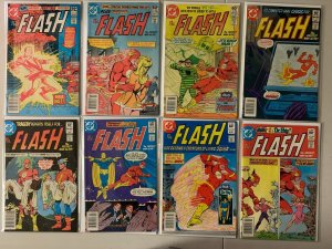 Flash comics lot #301-350 last issue 49 diff avg 6.0 (1981-85)