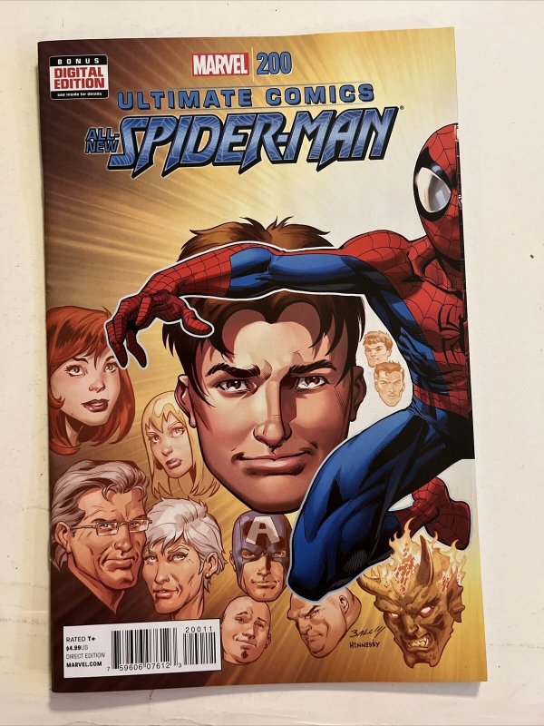 ULTIMATE COMICS ALL-NEW SPIDER-MAN 200 CONNECTING COVER Marvel 2014 