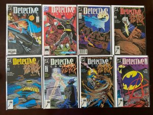 Detective Comics Lot 47 Diff #601-649+Bonus 8.0VF (1989-1992)