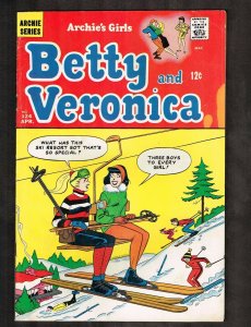 Archie's Girls Betty and Veronica #124 ~ 1966 (6.5) WH