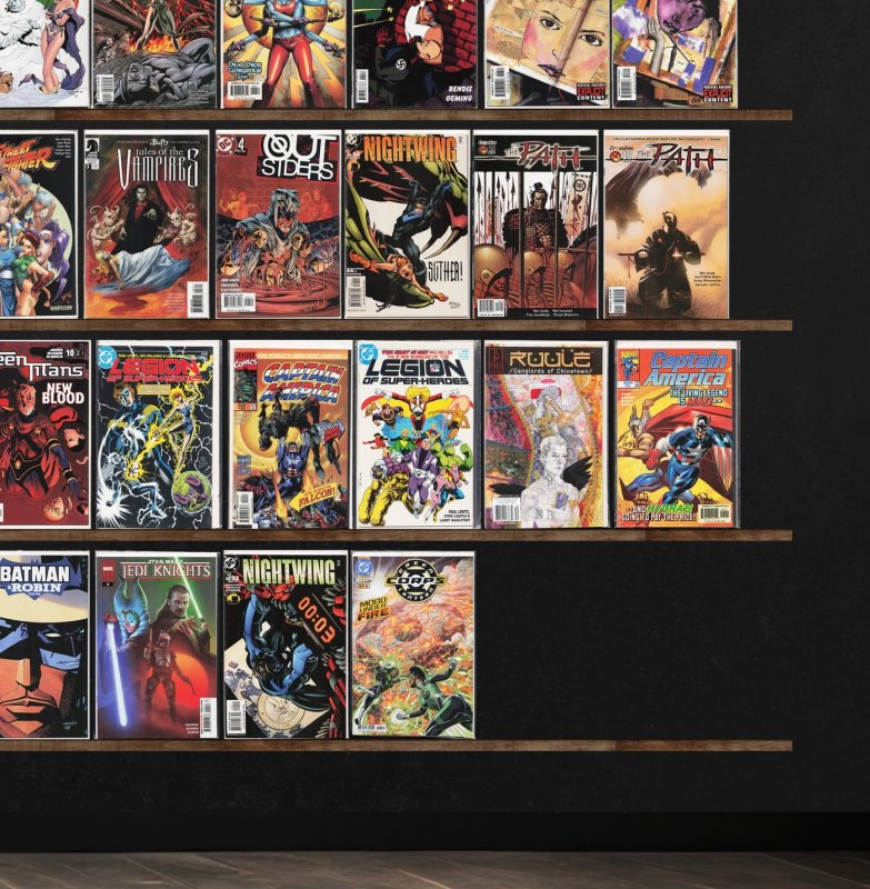 Huge Lot 150+ Comics with Captain America, Cable & More!