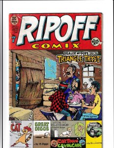 Rip Off Comix #7 (1980) First Print - 75 cents cover Rip Off Press Comics