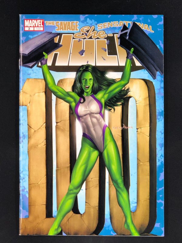 She-Hulk #3 (2006) 1st App of Mr. Orobourous, Mr. Paradox, and Kid Glove