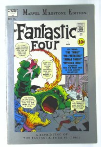 Marvel Milestone Edition Fantastic Four #1, NM + (Actual scan)