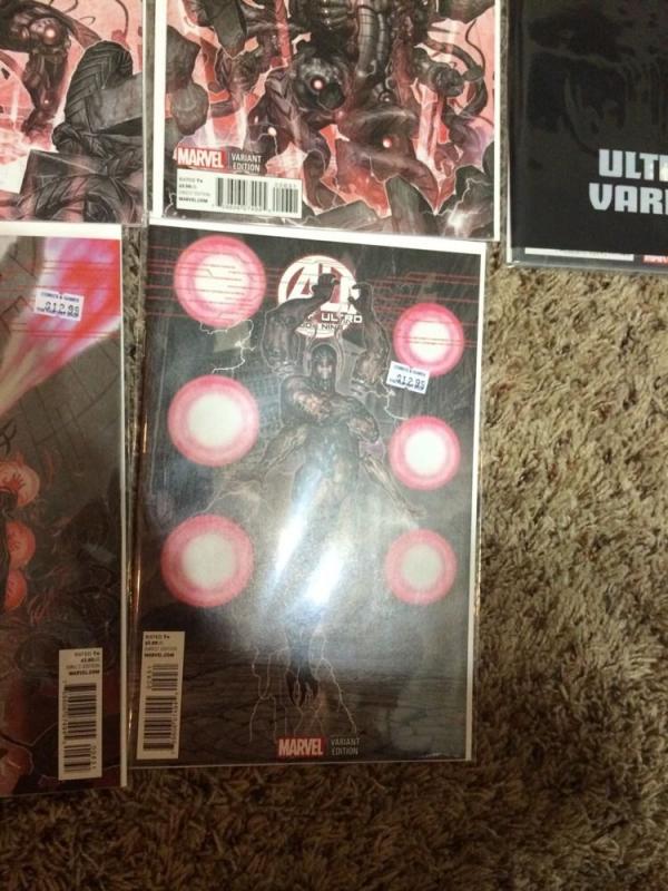 Age Of Ultron 1 2 3 4 5 6 7 8 9 10 All Nm/M Near Mint Variant Collection! C Pics