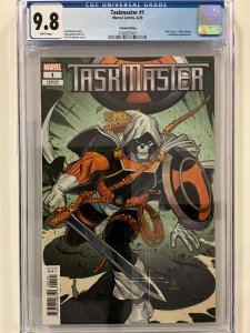 Taskmaster #1 Bradshaw Cover (2021) CGC 9.8