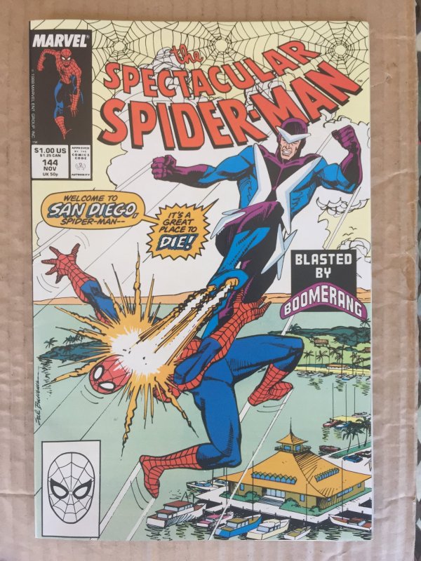 The Spectacular Spider-Man #144 (1988)