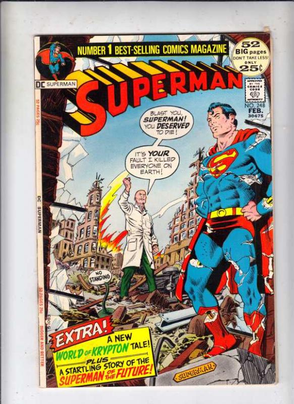 Superman #248 (Feb-72) VF/NM High-Grade Superman
