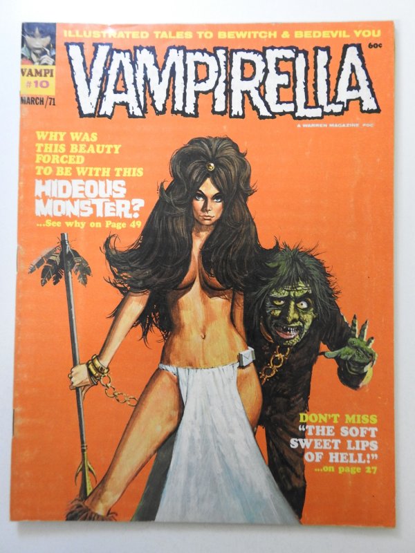 Vampirella #10 (1971) Sharp VG/Fine Condition!