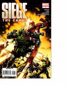 Lot Of 2 Comic Books Marvel Siege Spider-Man #1 and Cabal #1 Thor  LH17