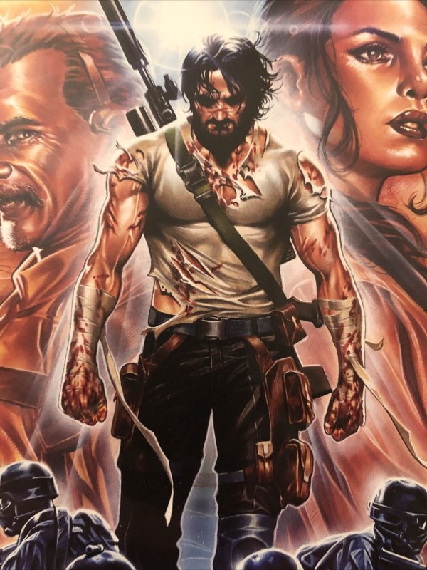 BRZRKR #1 Brooks 1:50 Virgin Variant Cover * Boom Studios