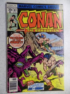 CONAN THE BARBARIAN # 87 MARVEL SAVAGE SWORD FANTASY