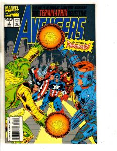 Lot Of 4 Avengers The Terminatrix Objective Marvel Comic Books # 1 2 3 4 J293