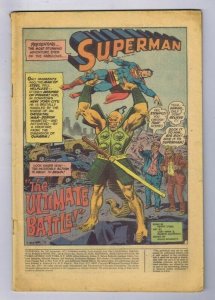 Superman #242 ORIGINAL Vintage 1971 DC Comics Neal Adams Coverless