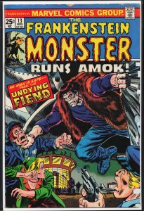 The Frankenstein Monster #13 (1974) Frankenstein Monster