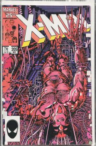 The Uncanny X-Men #205 (1986) X-Men