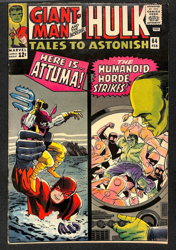 Tales To Astonish #64 VG 4.0