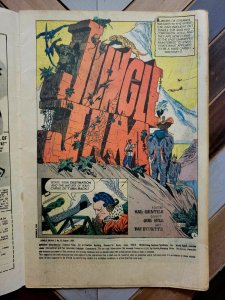 Jungle Jim #25 VG 4.0 (Charlton 1969) Last 12-cent Issue / Pat Boyette Cover