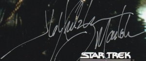 Autographed J.G. Hertzler Star Trek Deep Space Nine Photo(No C.O.A.)