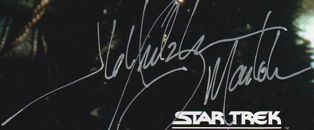 Autographed J.G. Hertzler Star Trek Deep Space Nine Photo(No C.O.A.)