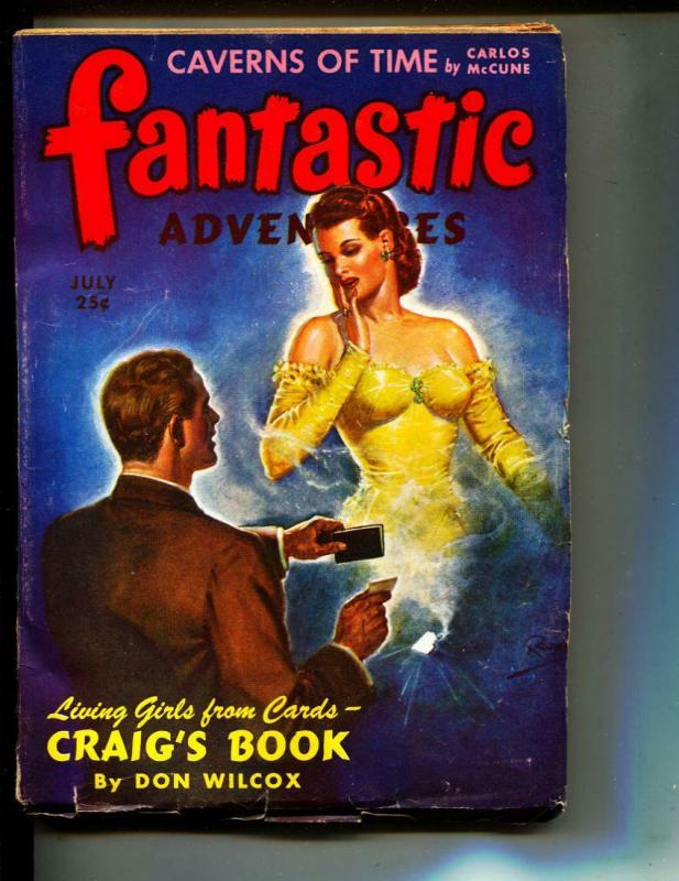 Fantastic Adventures-Pulp-7/1943-Don Wilcox-Robert Bloch 