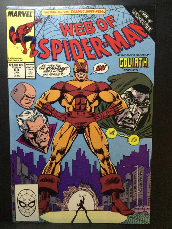 Web of Spider-Man #60 Direct Edition (1990)