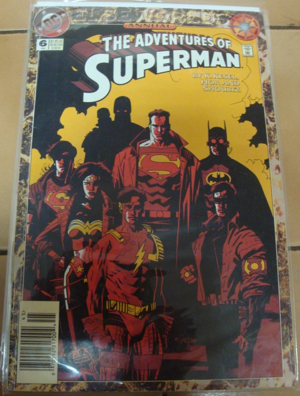 Adventures of Superman Annual #6 Elseworlds Mike Mignola Cover Batman Superboy
