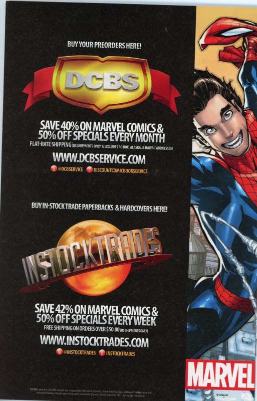 Amazing Spider-Man 1 (2014)  9.0 (our highest grade)  Samnee DCBS Variant