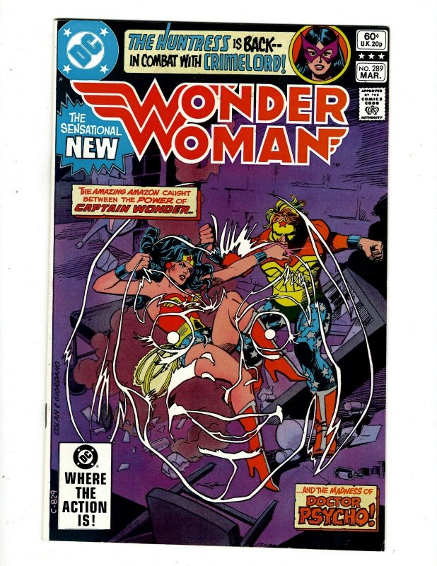 Lot Of 6 Wonder Woman DC Comic Books # 289 290 291 292 293 300 Batman Flash GK34