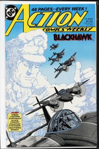 Action Comics Weekly #633 (1989) Blackhawk