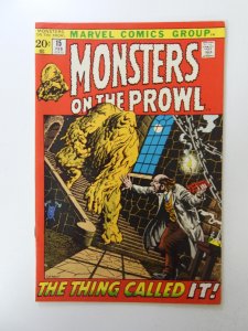 Monsters on the Prowl #15 (1972) VF- condition