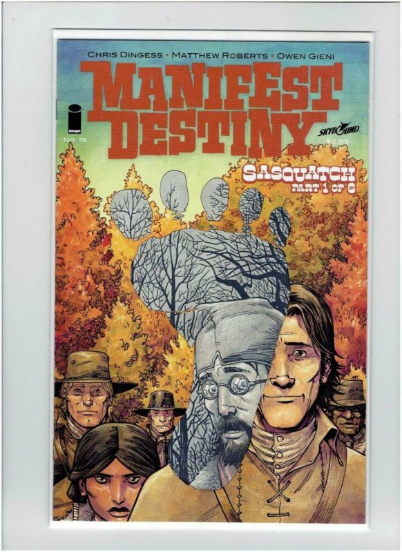 MANIFEST DESTINY #19, VF/NM, 1st print , Lewis Clark trek expedition, Monsters