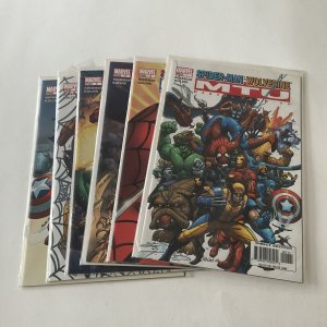 Spider-Man Wolverine Marvel Team-Up 1 2 3 4 5 6 Lot Run Set Near Mint Nm Marvel