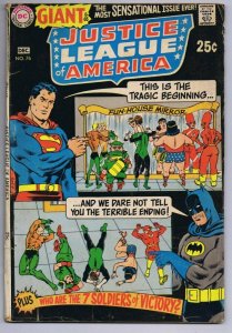 Justice League of America #76 ORIGINAL Vintage 1969 DC Comics