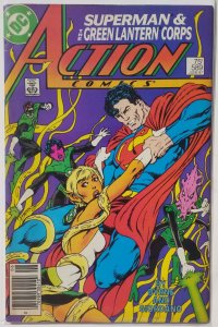 Action Comics # 589 (1987 DC Comic) Superman - John Byrne Cover