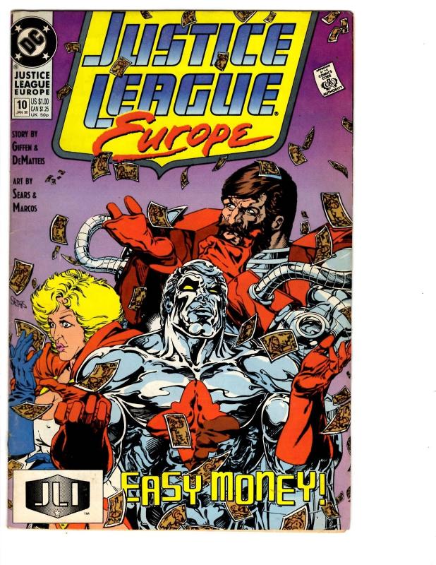 10 Justice League Europe DC Comic Books # 10 11 12 13 14 15 16 17 18 19 BH15