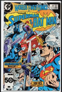 World's Finest Comics #316 (1985) Superman and Batman