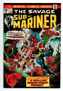 Sub-Mariner #71 - Namor - 1974 - VF/NM