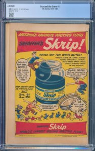 Fox and the Crow #1 (DC, 1951) CGC 3.5