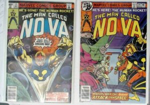 Estate sale Man Called Nova 14 COMIC Lot Spiderman and Avengers cameo  F-VF+