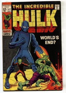 INCREDIBLE HULK #117 comic book MARIE SEVERIN ART FN