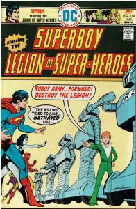 Superboy and the Legion of Super Heroes #214, 8.0 or better